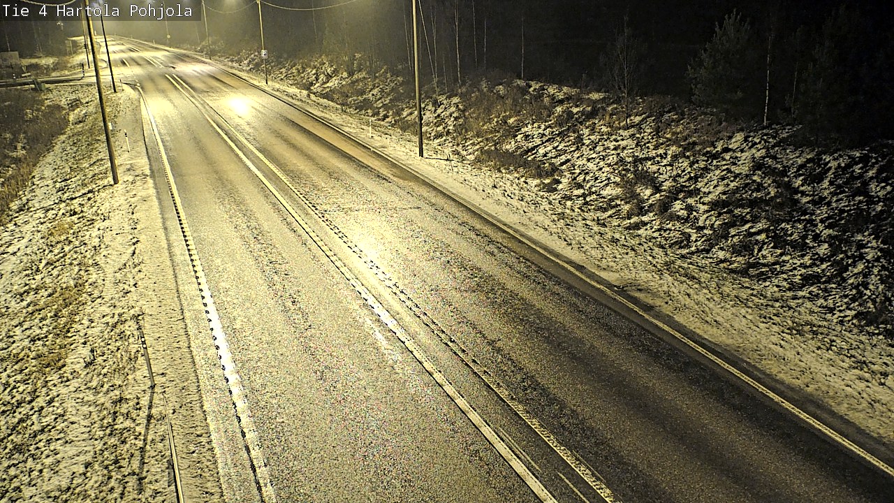 Weather Camera Image Väg 4 Hartola, Pohjola, Hartola, Päijät-Häme