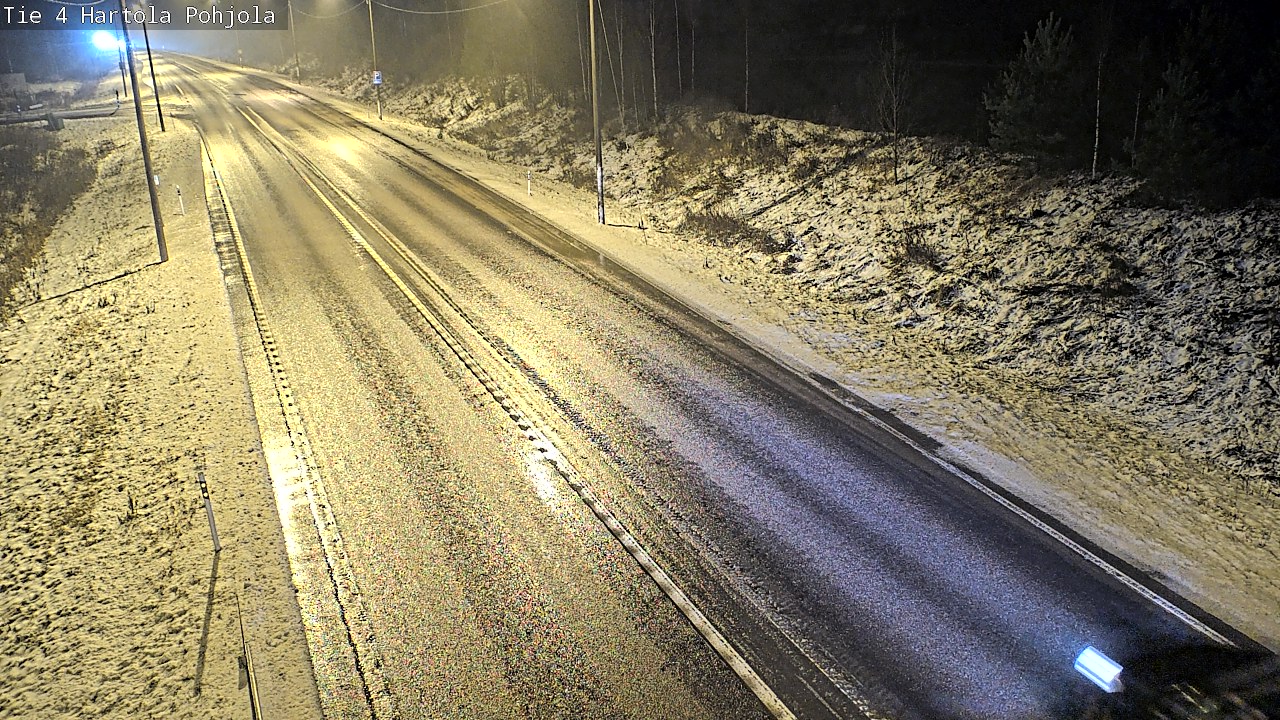 Weather Camera Image Väg 4 Hartola, Pohjola, Hartola, Päijät-Häme