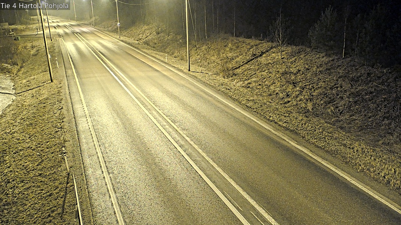 Weather Camera Image Road 4 Hartola, Pohjola, Hartola, Päijät-Häme