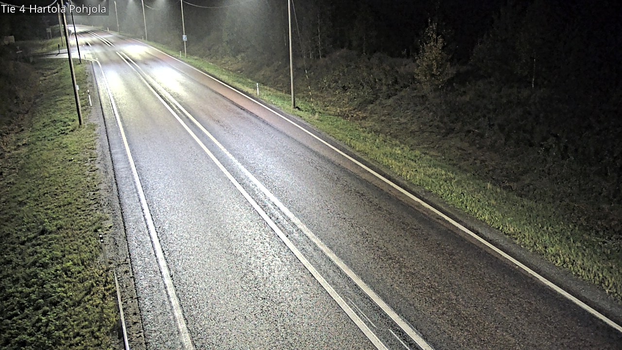 Weather Camera Image Road 4 Hartola, Pohjola, Hartola, Päijät-Häme
