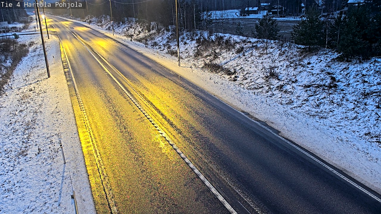 Weather Camera Image Väg 4 Hartola, Pohjola, Hartola, Päijät-Häme