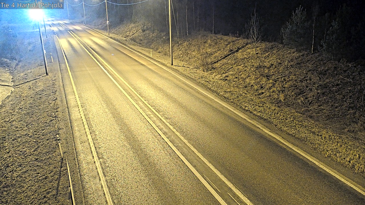 Weather Camera Image Road 4 Hartola, Pohjola, Hartola, Päijät-Häme