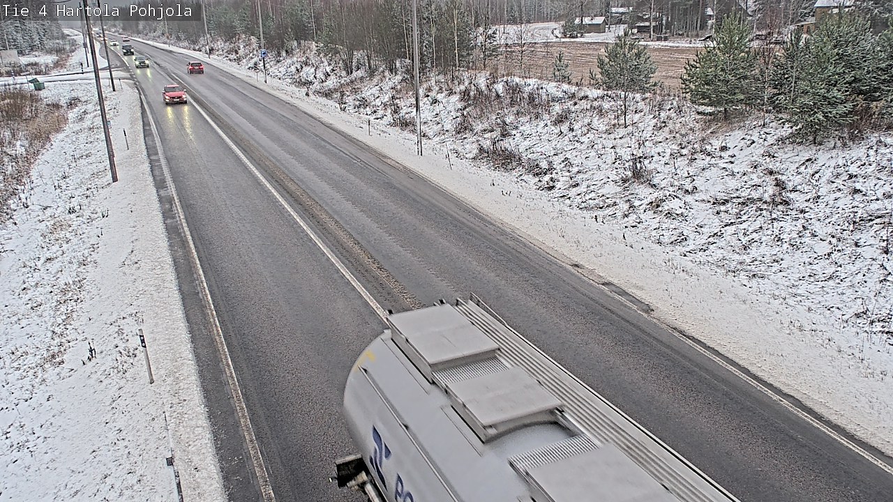 Weather Camera Image Väg 4 Hartola, Pohjola, Hartola, Päijät-Häme