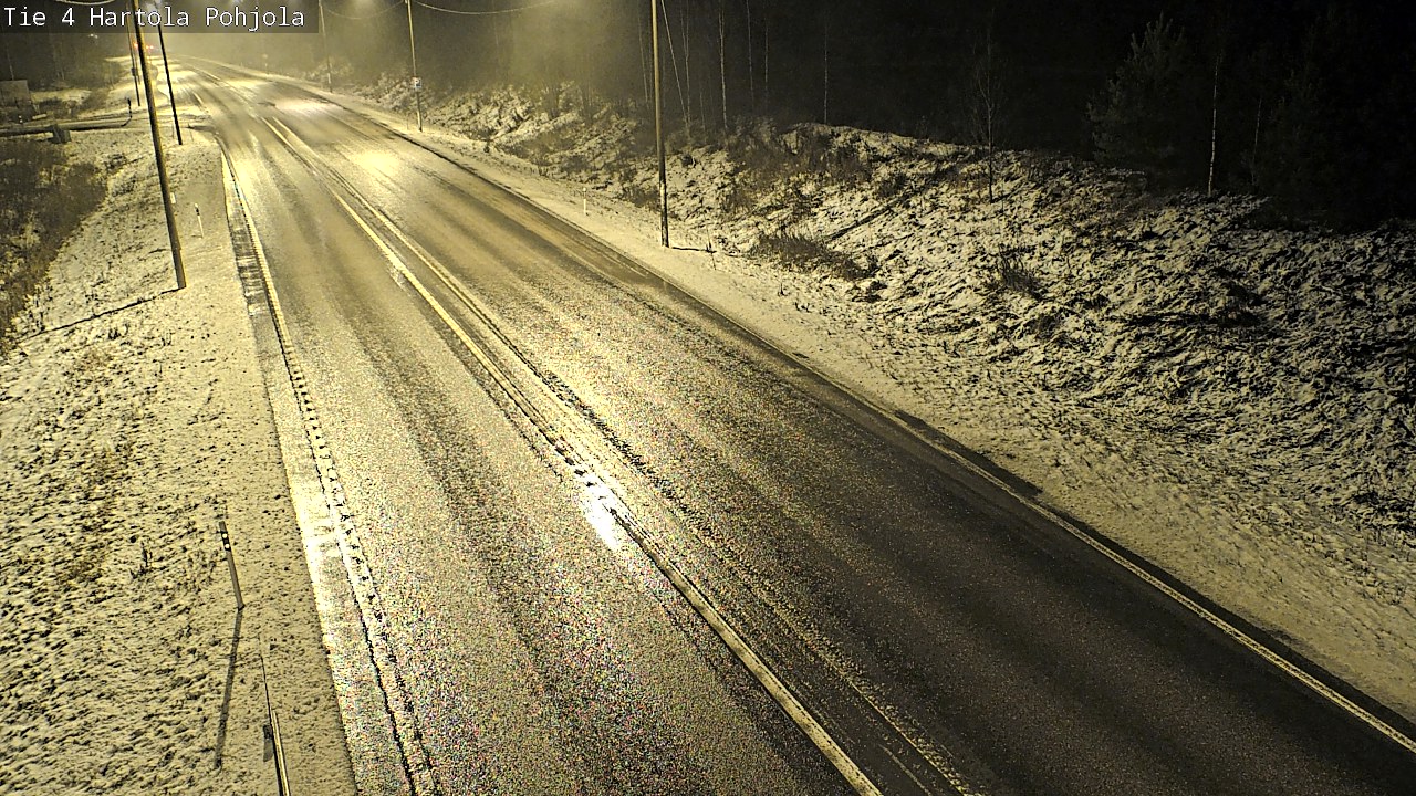 Weather Camera Image Väg 4 Hartola, Pohjola, Hartola, Päijät-Häme