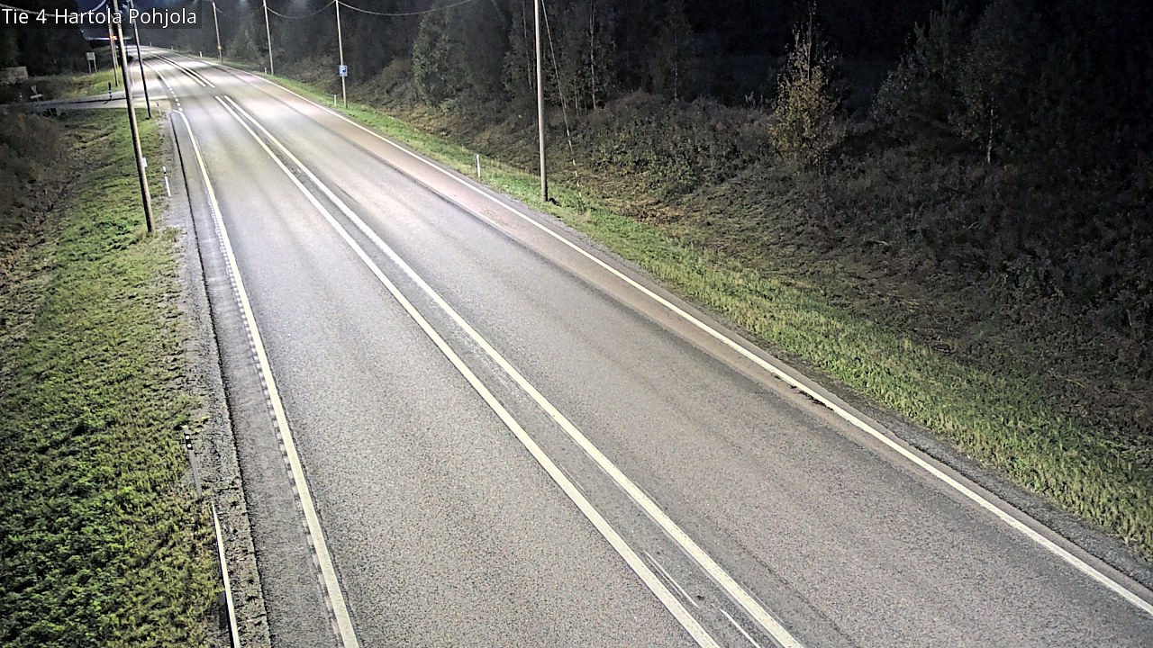 Weather Camera Image Road 4 Hartola, Pohjola, Hartola, Päijät-Häme
