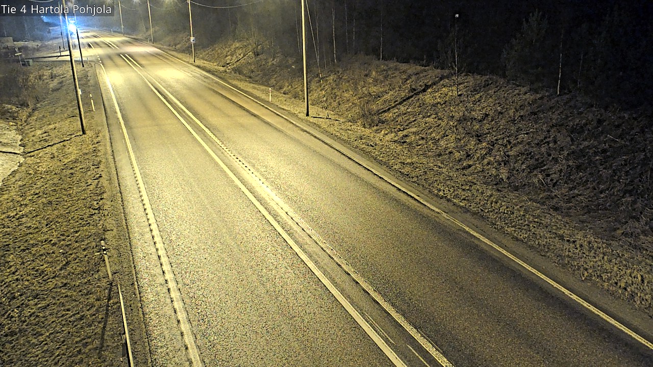 Weather Camera Image Road 4 Hartola, Pohjola, Hartola, Päijät-Häme