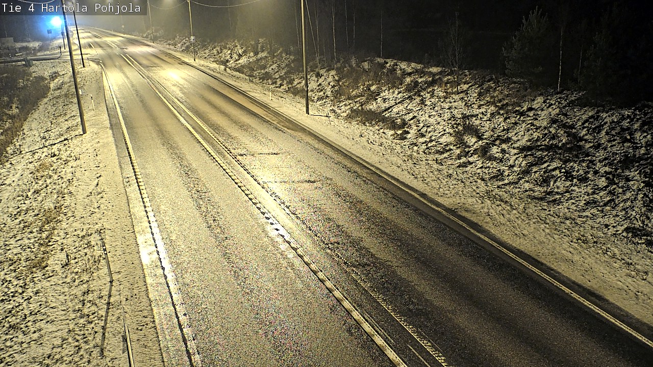 Weather Camera Image Väg 4 Hartola, Pohjola, Hartola, Päijät-Häme