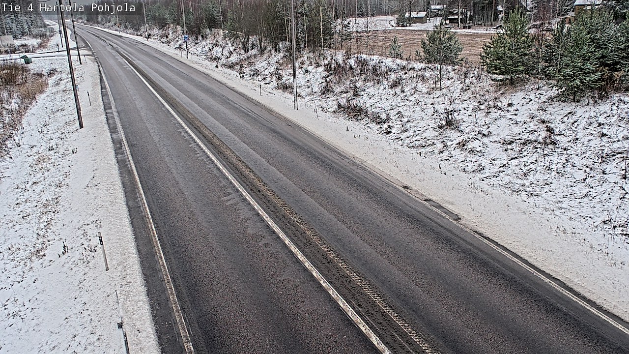 Weather Camera Image Väg 4 Hartola, Pohjola, Hartola, Päijät-Häme
