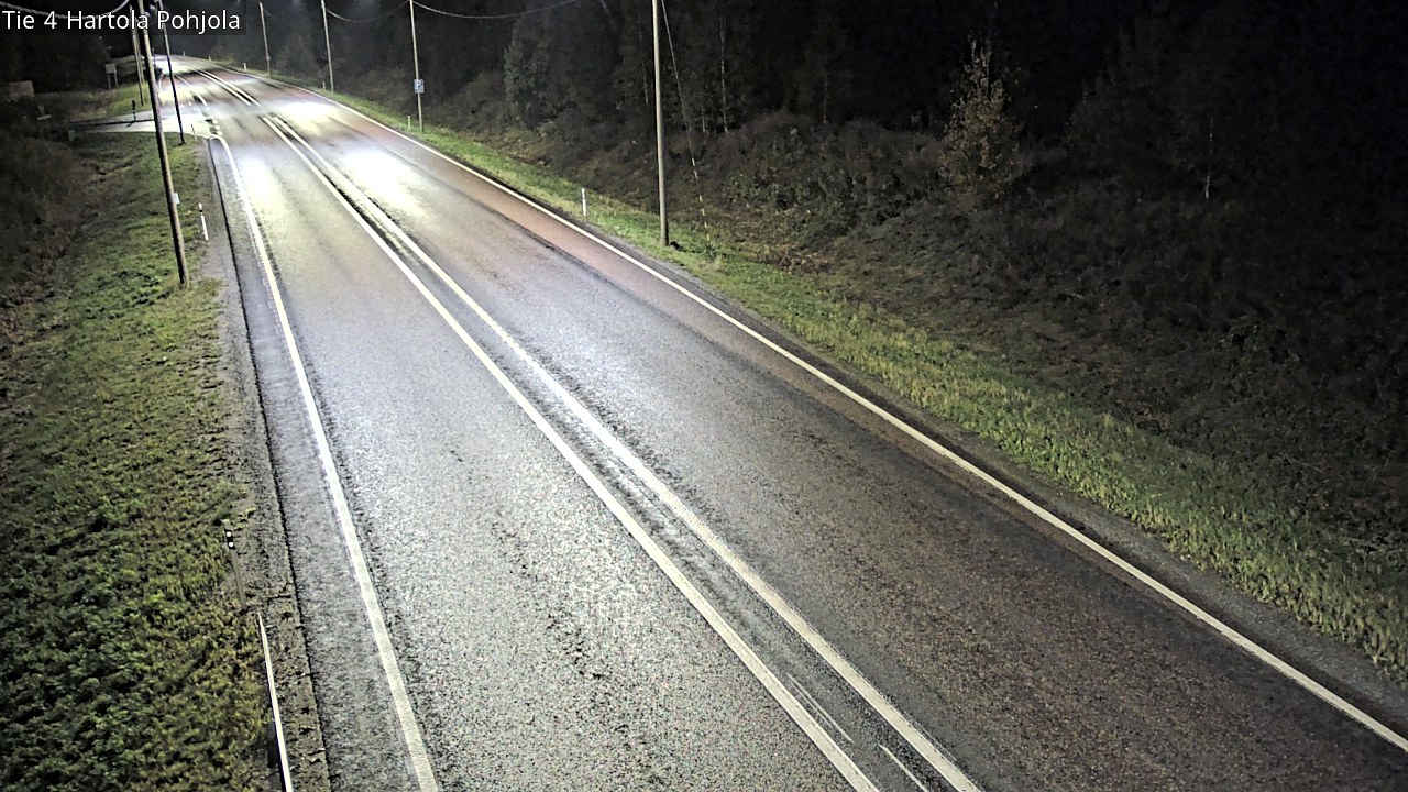 Weather Camera Image Road 4 Hartola, Pohjola, Hartola, Päijät-Häme