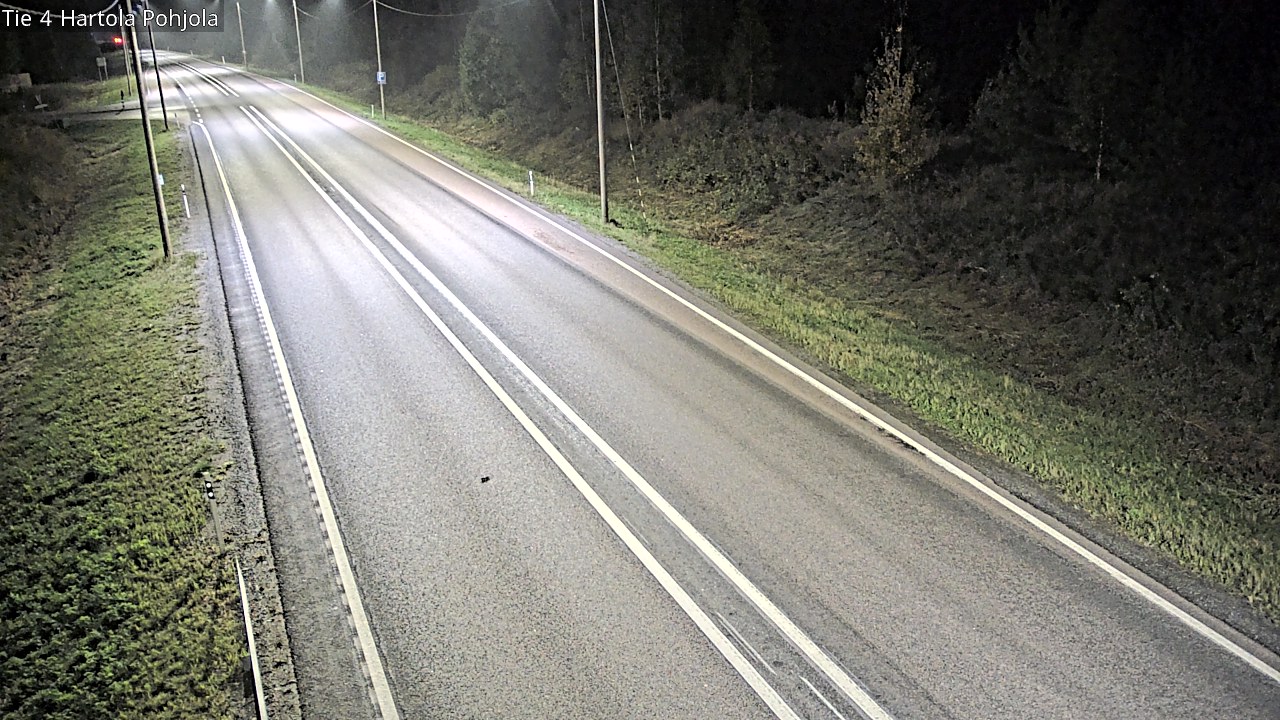 Weather Camera Image Road 4 Hartola, Pohjola, Hartola, Päijät-Häme