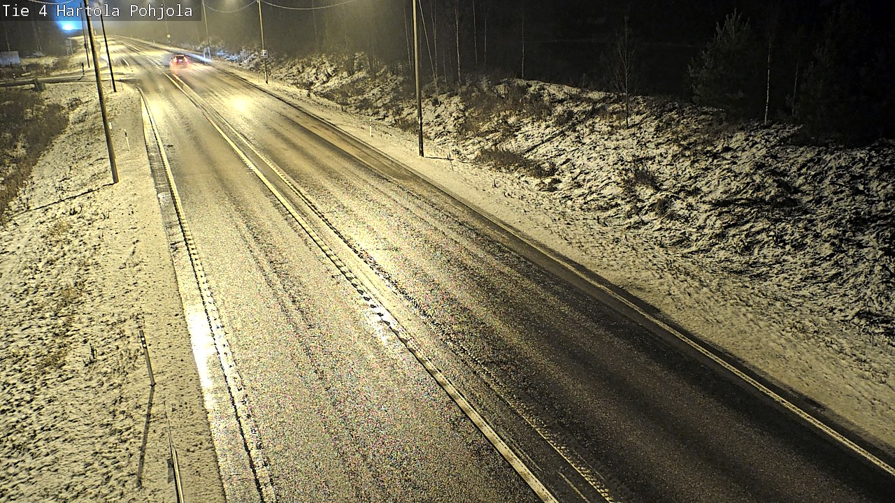 Weather Camera Image Väg 4 Hartola, Pohjola, Hartola, Päijät-Häme