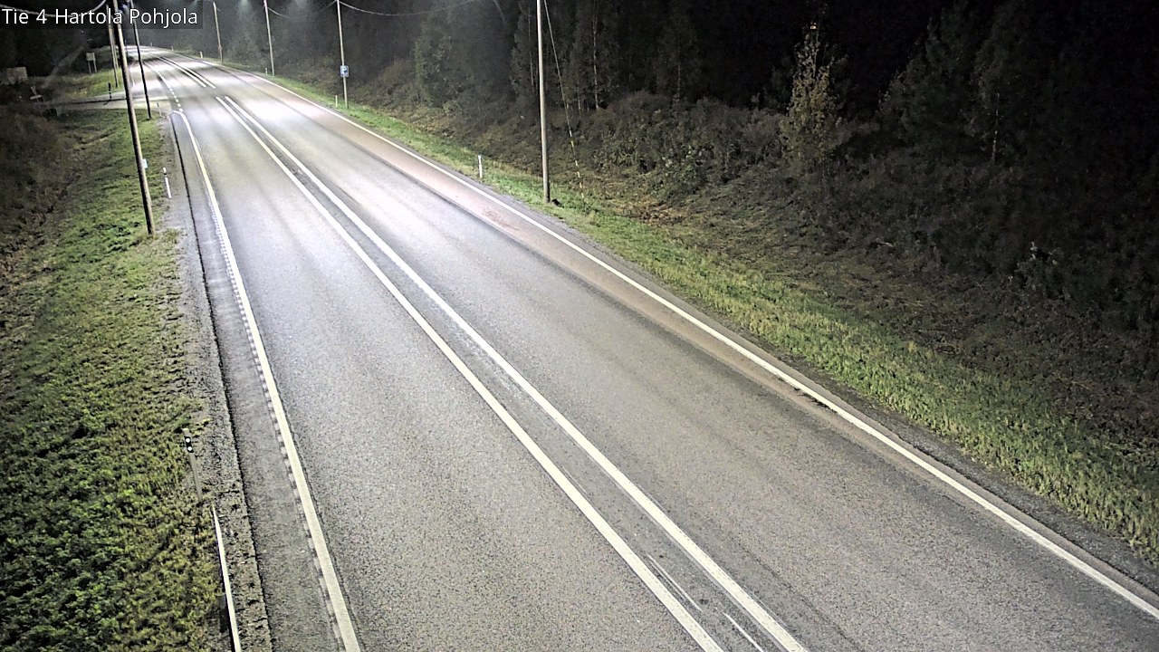 Weather Camera Image Road 4 Hartola, Pohjola, Hartola, Päijät-Häme