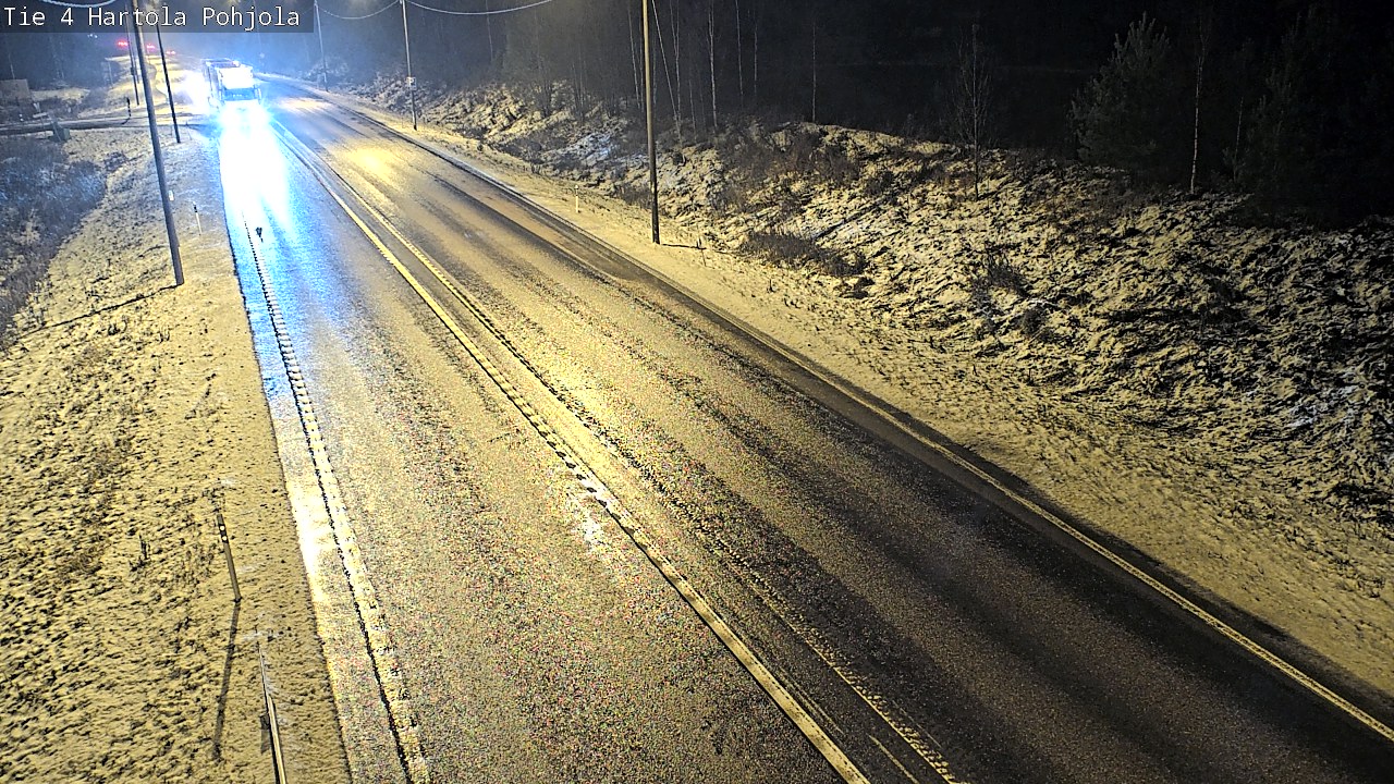 Weather Camera Image Väg 4 Hartola, Pohjola, Hartola, Päijät-Häme