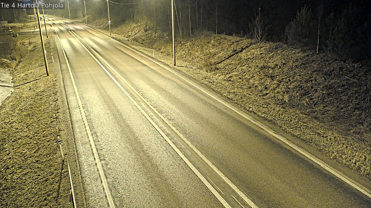 Weather Camera Image Road 4 Hartola, Pohjola, Hartola, Päijät-Häme