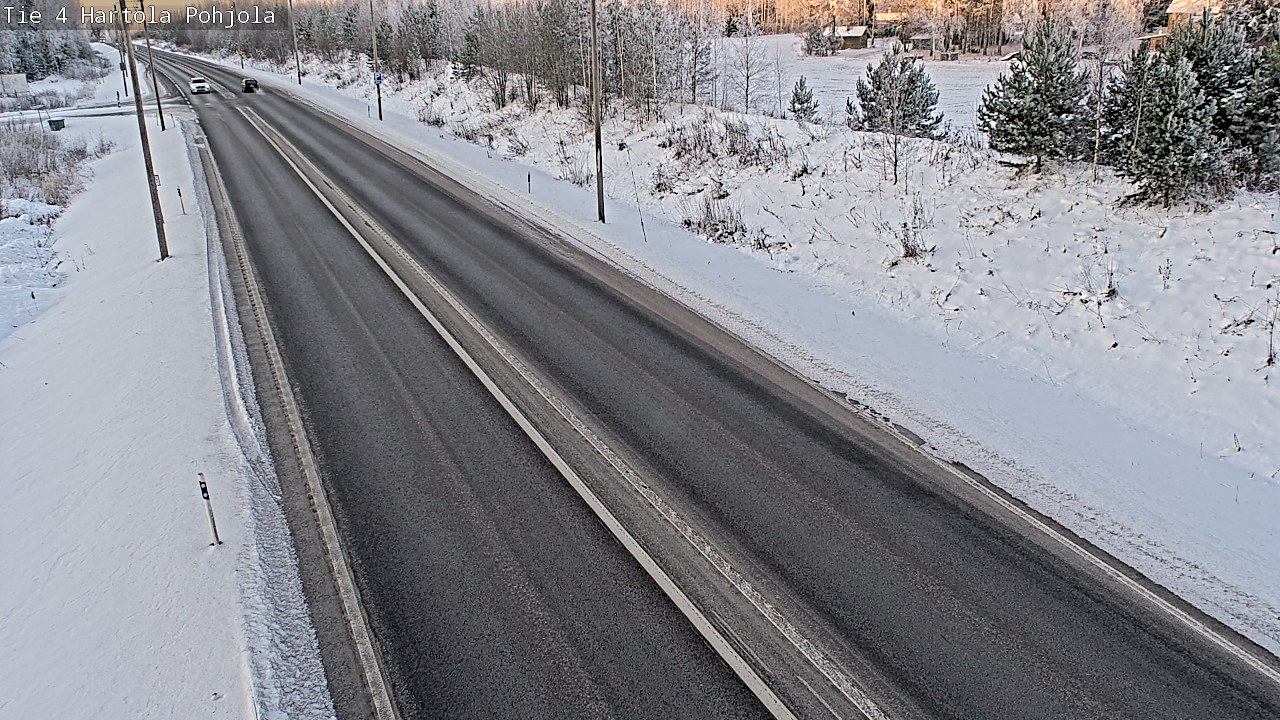 Weather Camera Image Road 4 Hartola, Pohjola, Hartola, Päijät-Häme