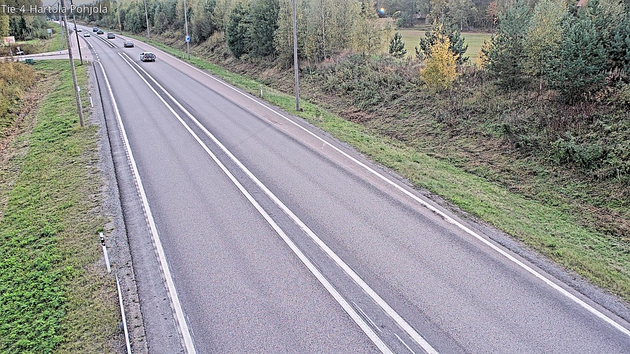 Weather Camera Image Road 4 Hartola, Pohjola, Hartola, Päijät-Häme