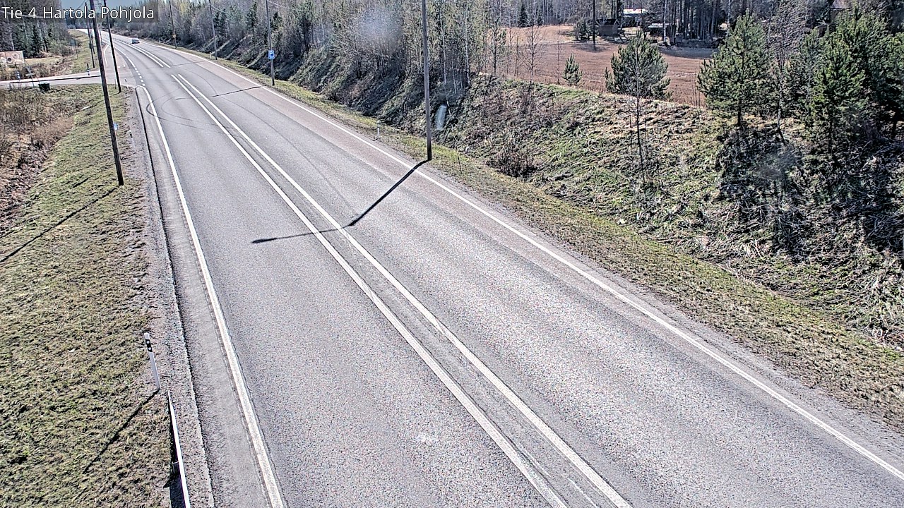 Weather Camera Image Road 4 Hartola, Pohjola, Hartola, Päijät-Häme