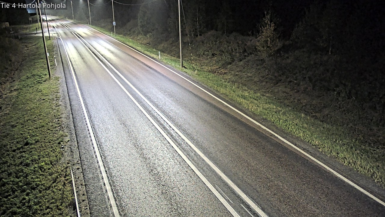Weather Camera Image Road 4 Hartola, Pohjola, Hartola, Päijät-Häme