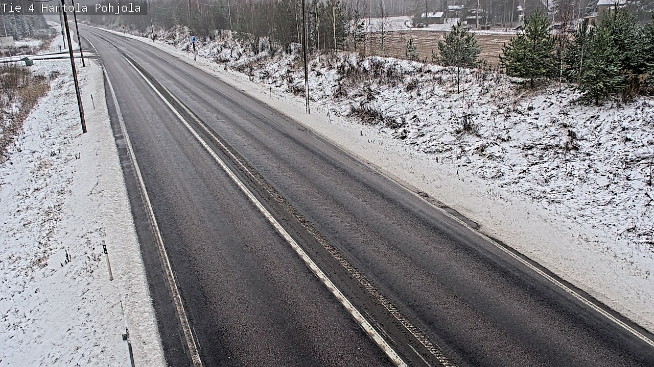 Weather Camera Image Väg 4 Hartola, Pohjola, Hartola, Päijät-Häme