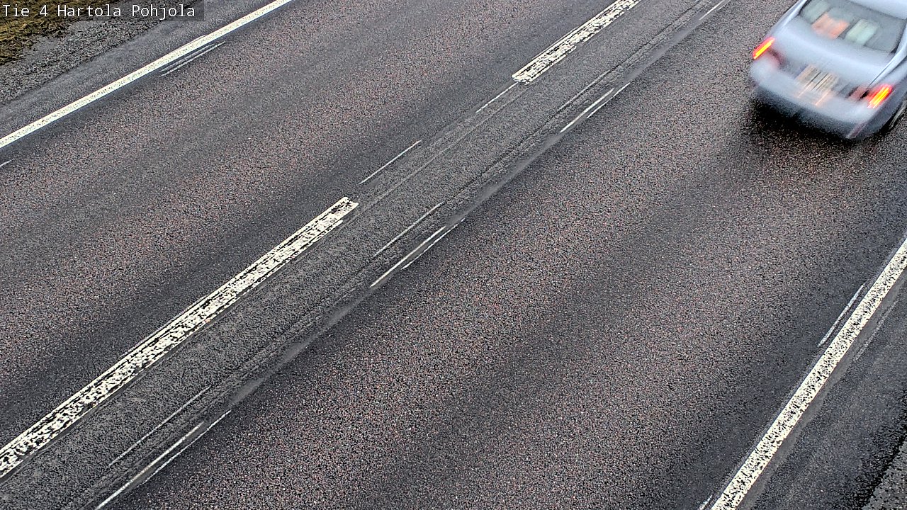 Weather Camera Image Road 4 Hartola, Pohjola, Hartola, Päijät-Häme