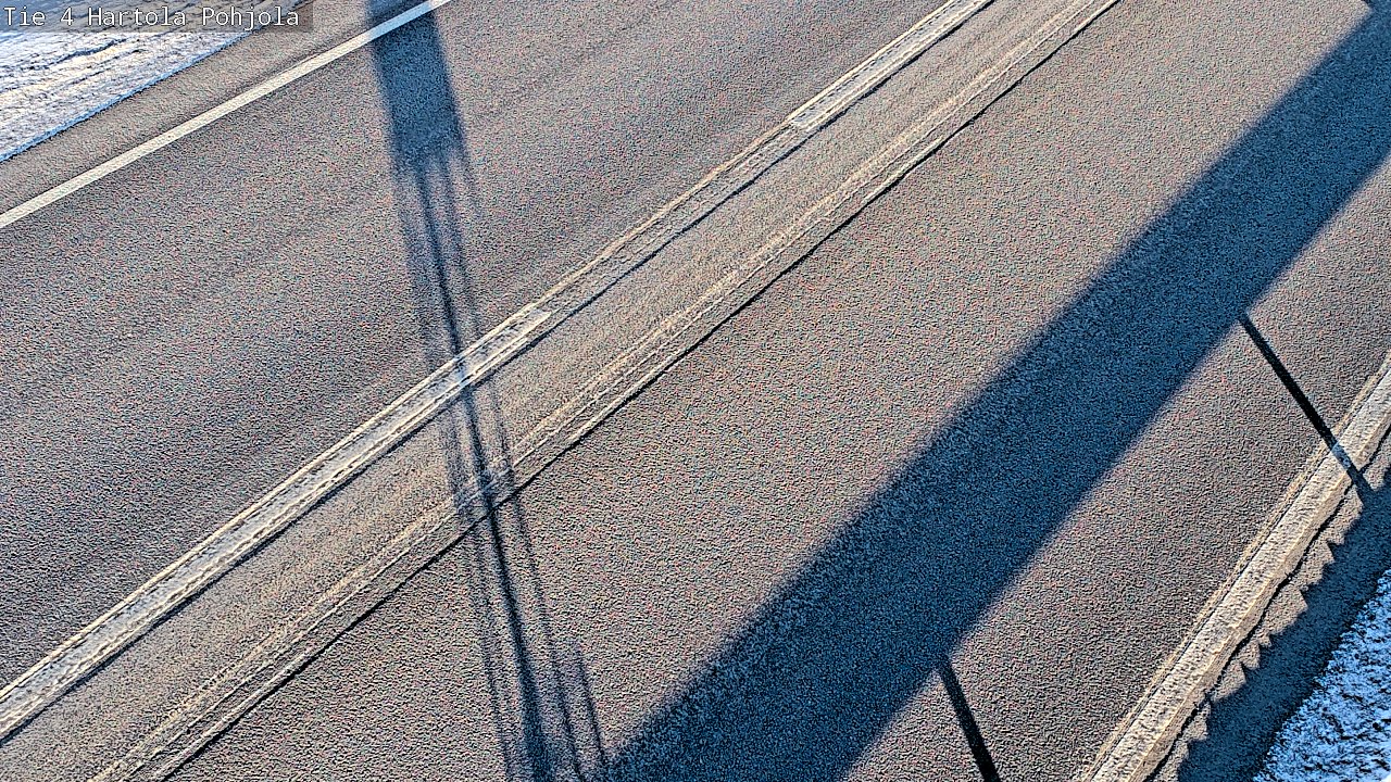 Weather Camera Image Road 4 Hartola, Pohjola, Hartola, Päijät-Häme