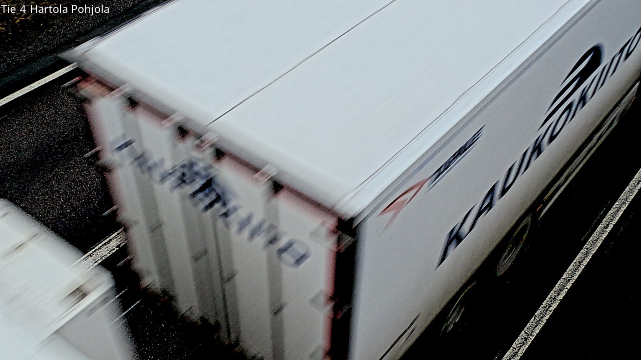 Weather Camera Image Road 4 Hartola, Pohjola, Hartola, Päijät-Häme