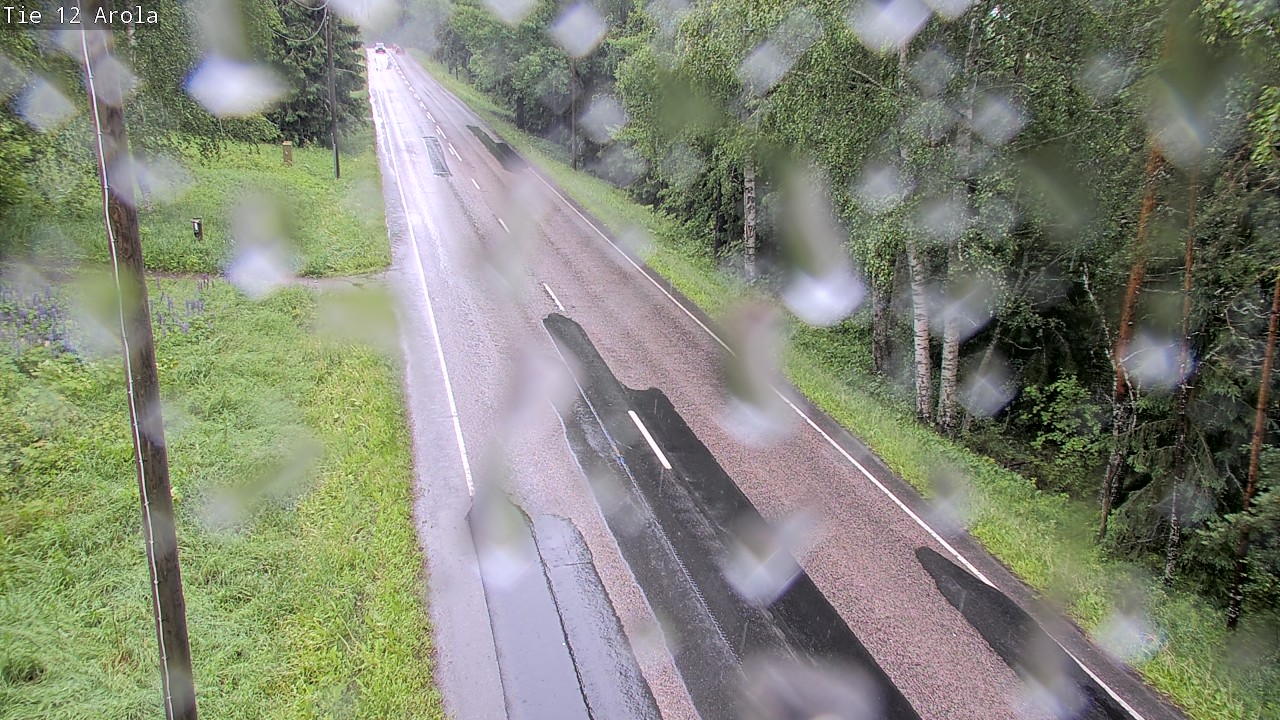 Weather Camera Image Väg 12 Nastola, Arola, Lahti, Päijät-Häme