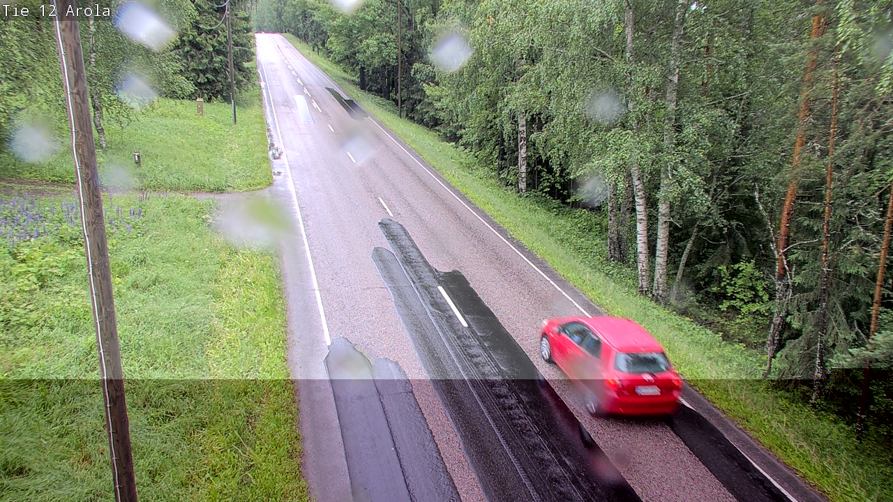Weather Camera Image Väg 12 Nastola, Arola, Lahti, Päijät-Häme