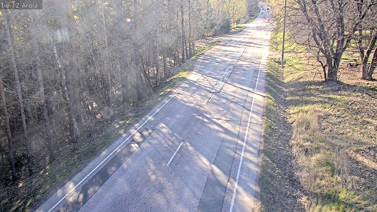 Weather Camera Image Väg 12 Nastola, Arola, Lahti, Päijät-Häme