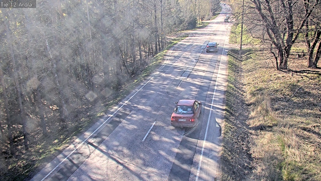Weather Camera Image Väg 12 Nastola, Arola, Lahti, Päijät-Häme