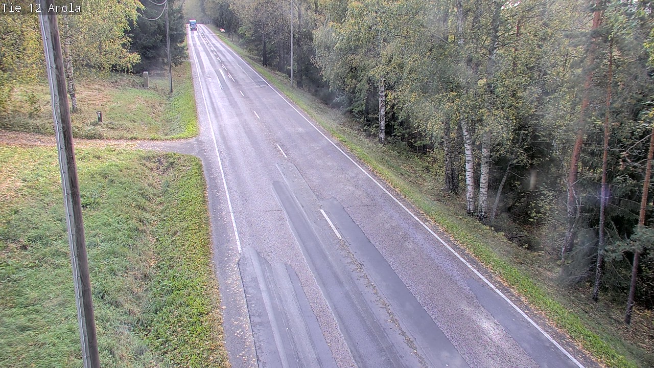 Weather Camera Image Väg 12 Nastola, Arola, Lahti, Päijät-Häme