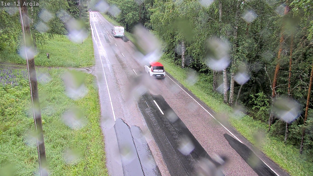 Weather Camera Image Väg 12 Nastola, Arola, Lahti, Päijät-Häme
