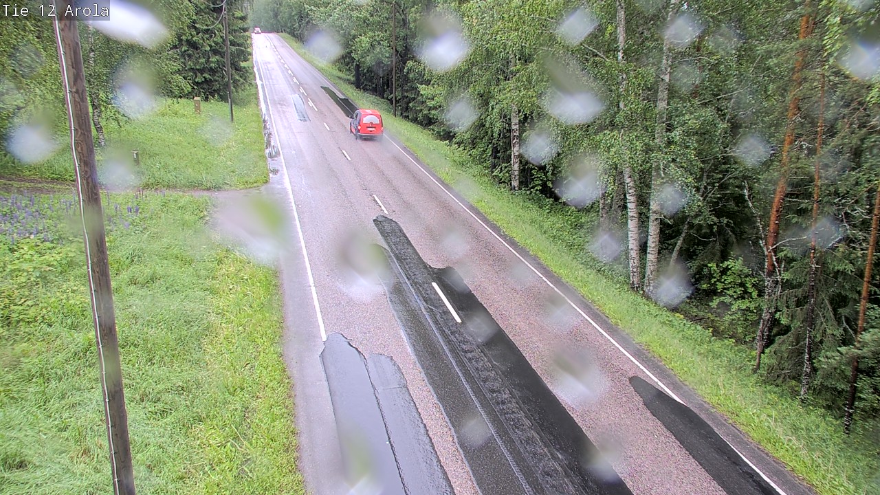 Weather Camera Image Väg 12 Nastola, Arola, Lahti, Päijät-Häme