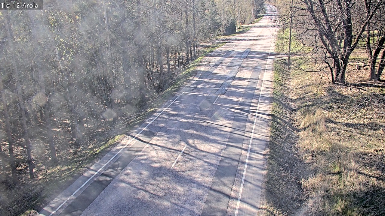 Weather Camera Image Väg 12 Nastola, Arola, Lahti, Päijät-Häme