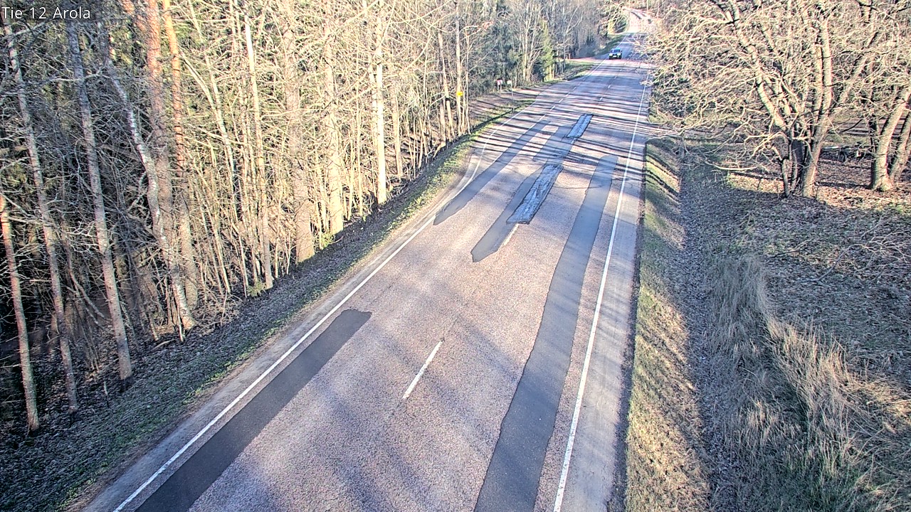 Weather Camera Image Väg 12 Nastola, Arola, Lahti, Päijät-Häme