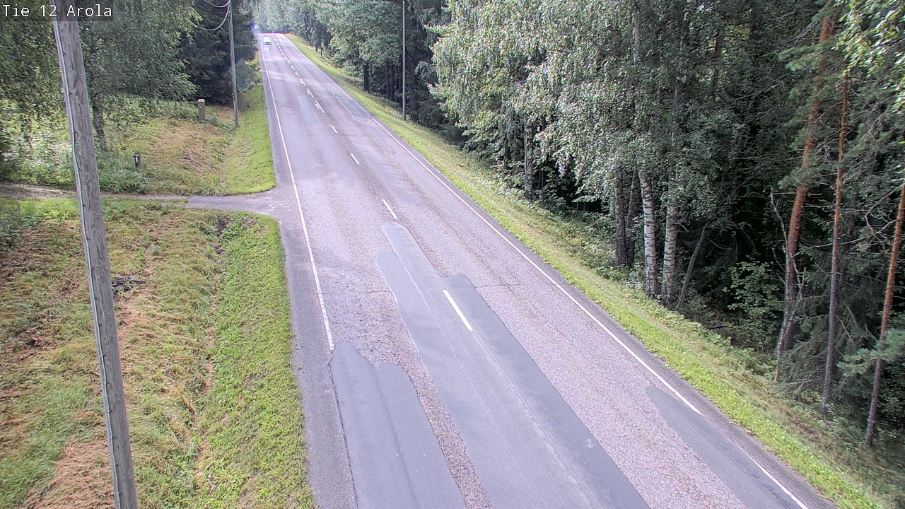 Weather Camera Image Väg 12 Nastola, Arola, Lahti, Päijät-Häme