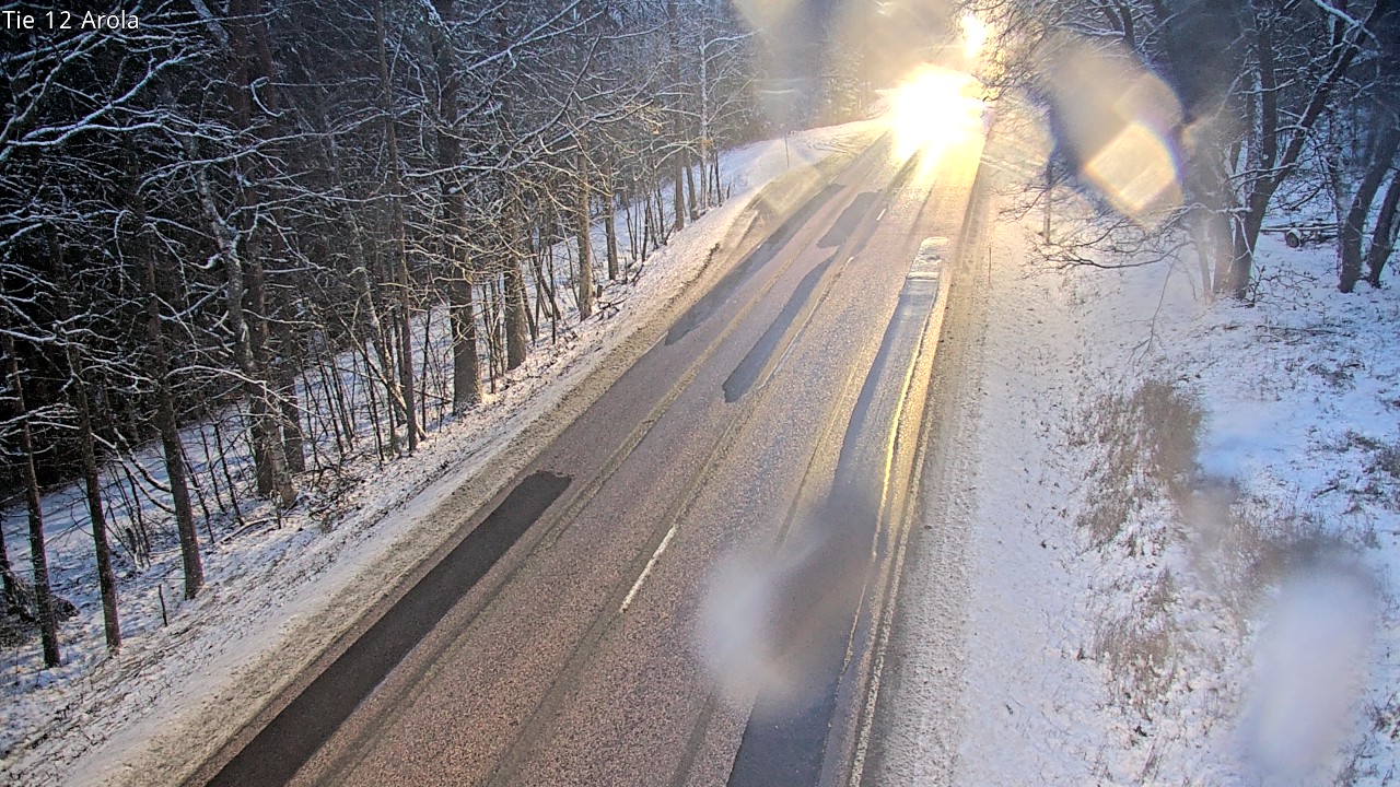 Weather Camera Image Road 12 Nastola, Arola, Lahti, Päijät-Häme
