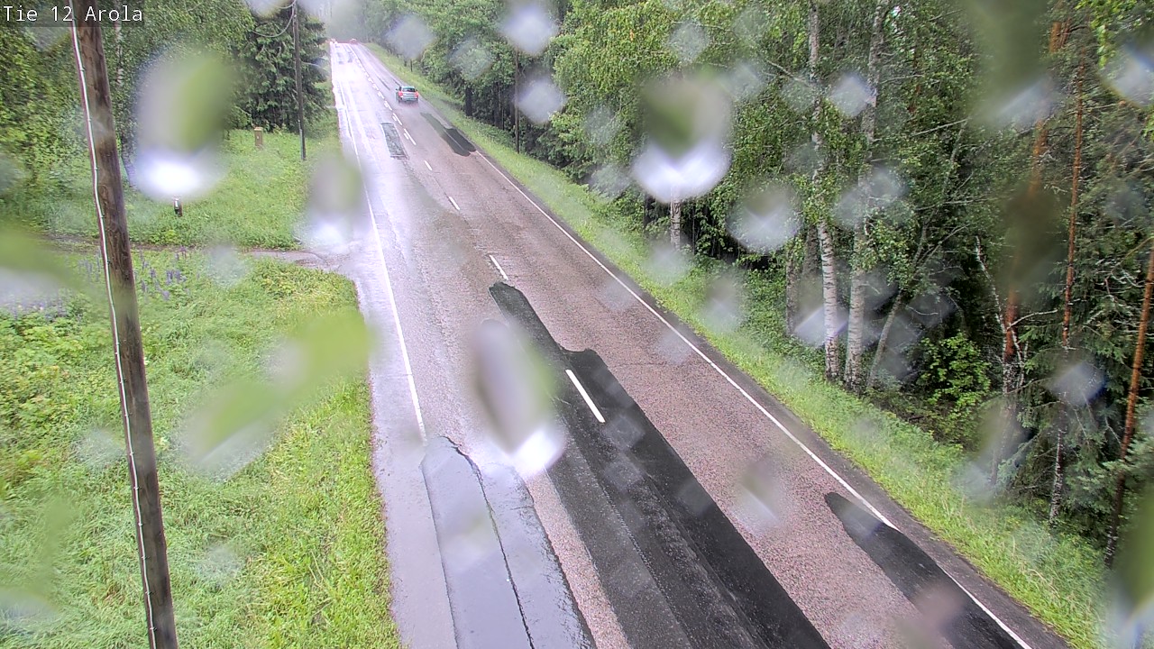 Weather Camera Image Väg 12 Nastola, Arola, Lahti, Päijät-Häme