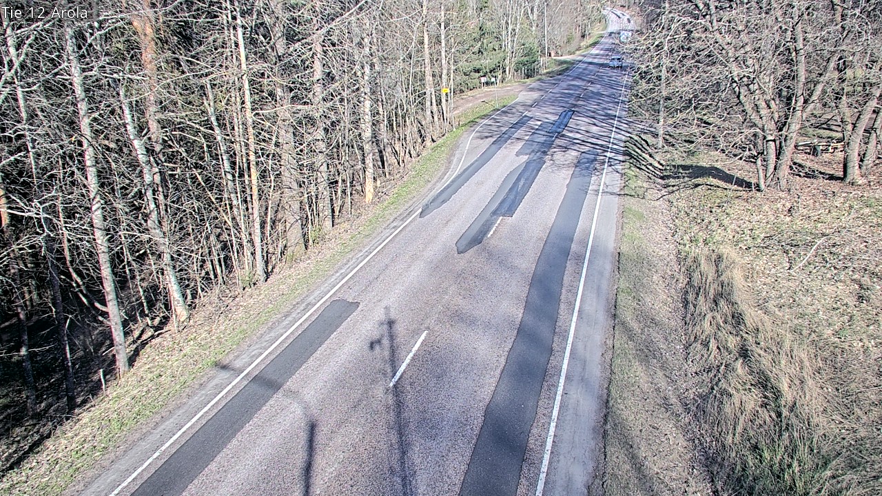 Weather Camera Image Väg 12 Nastola, Arola, Lahti, Päijät-Häme