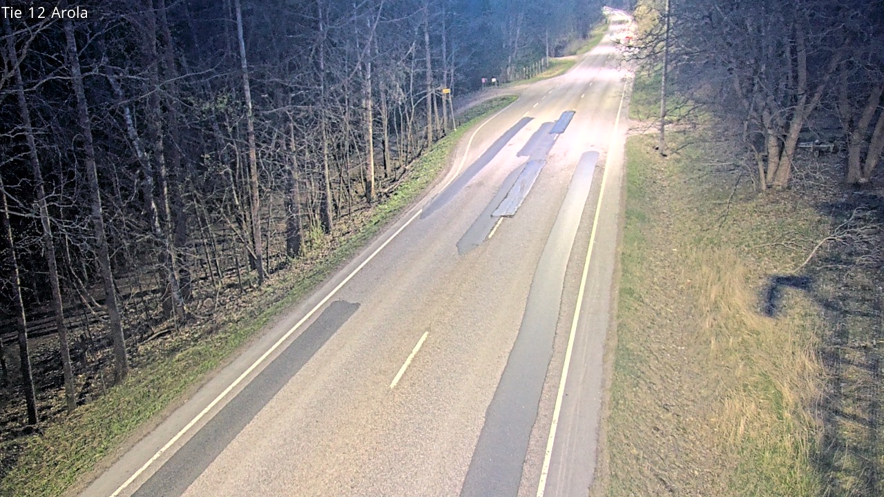 Weather Camera Image Väg 12 Nastola, Arola, Lahti, Päijät-Häme