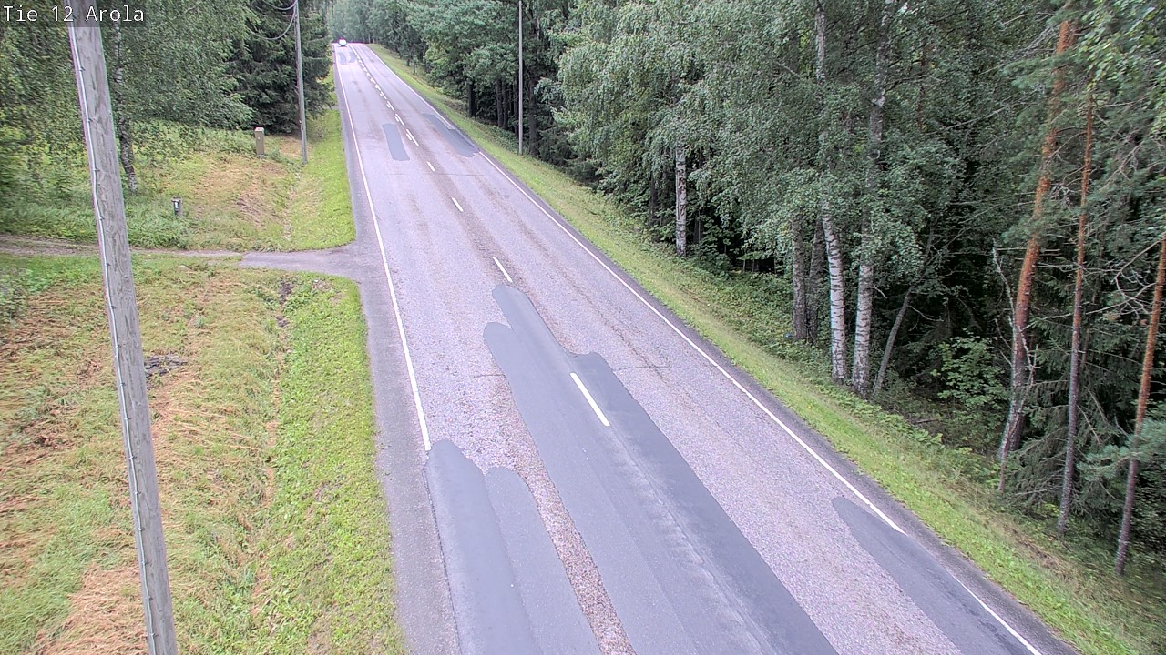 Weather Camera Image Väg 12 Nastola, Arola, Lahti, Päijät-Häme