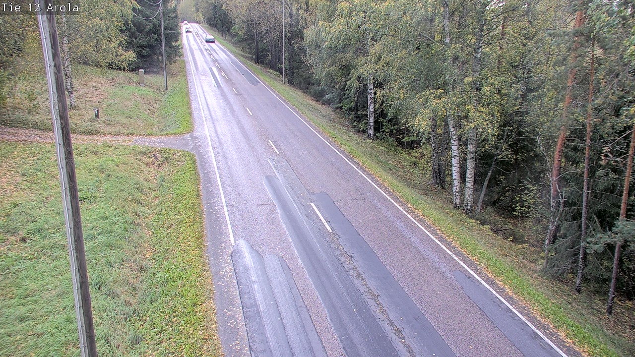 Weather Camera Image Väg 12 Nastola, Arola, Lahti, Päijät-Häme