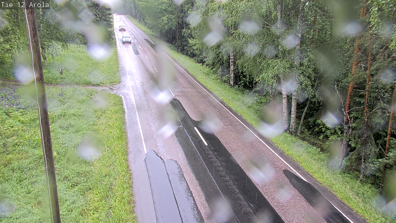 Weather Camera Image Väg 12 Nastola, Arola, Lahti, Päijät-Häme