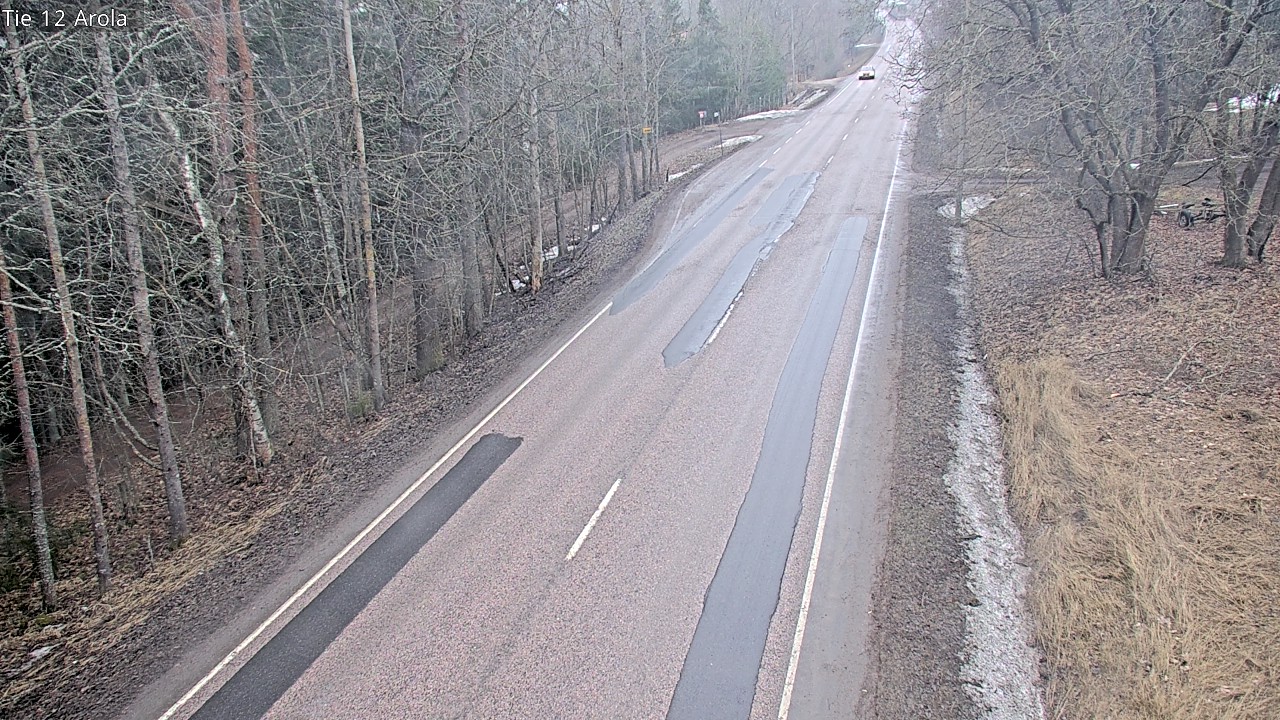Weather Camera Image Road 12 Nastola, Arola, Lahti, Päijät-Häme