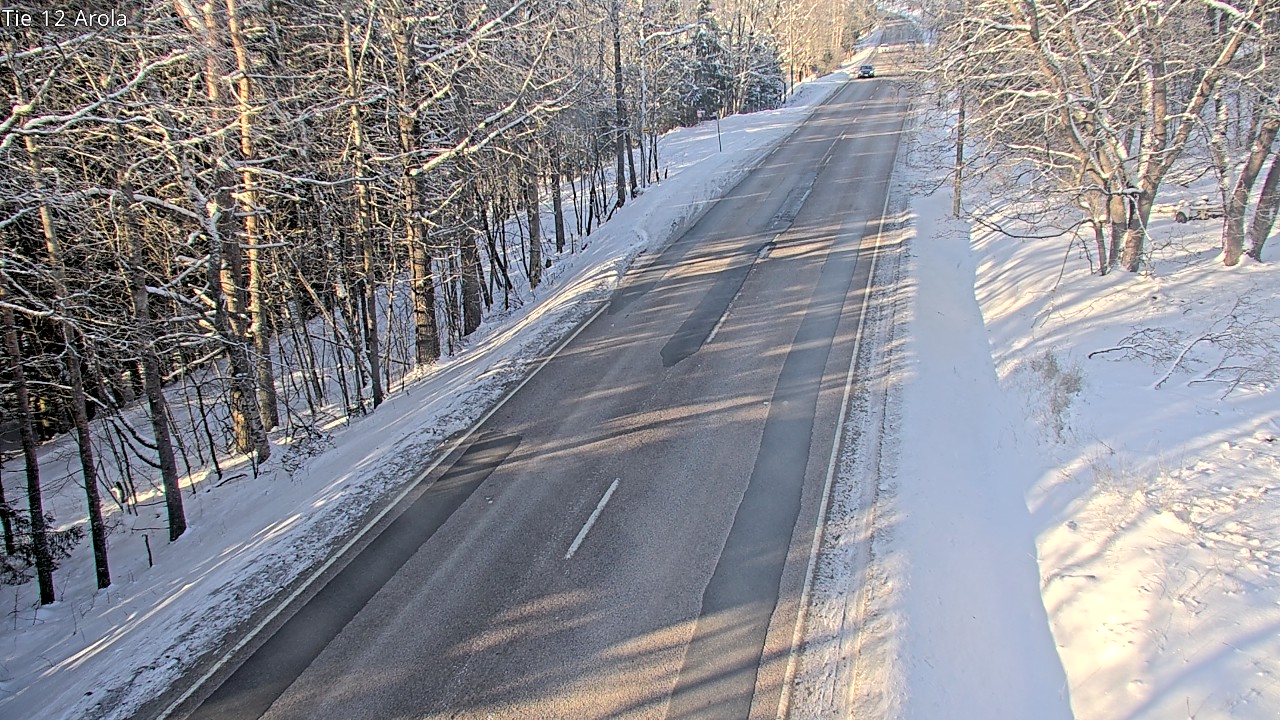 Weather Camera Image Väg 12 Nastola, Arola, Lahti, Päijät-Häme