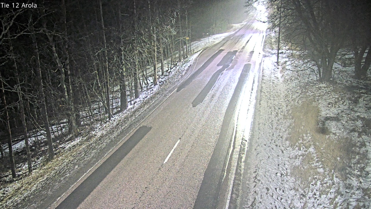 Weather Camera Image Väg 12 Nastola, Arola, Lahti, Päijät-Häme