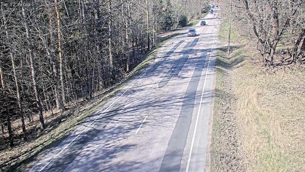 Weather Camera Image Väg 12 Nastola, Arola, Lahti, Päijät-Häme