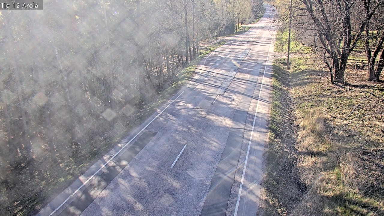 Weather Camera Image Väg 12 Nastola, Arola, Lahti, Päijät-Häme