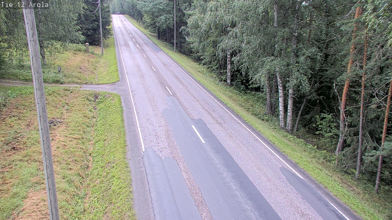 Weather Camera Image Väg 12 Nastola, Arola, Lahti, Päijät-Häme