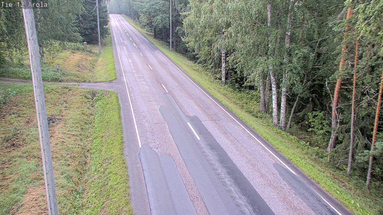 Weather Camera Image Väg 12 Nastola, Arola, Lahti, Päijät-Häme